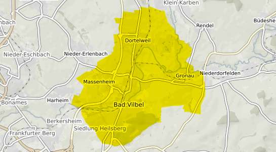 Immobilienpreisekarte Bad Vilbel